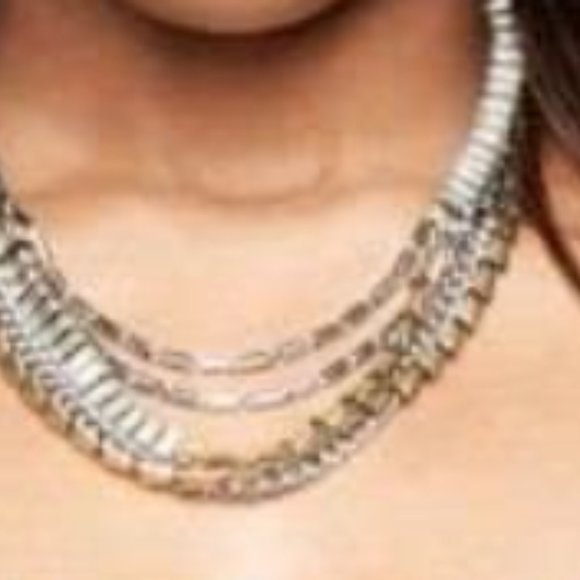 Stella & Dot Sutton Necklace Mixed Metal - Picture 6 of 6